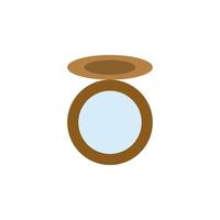 hand mirror vector for website symbol icon presentation