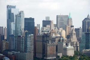 new york city manhattan helicopter tour aerial cityscape photo