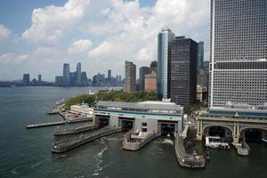 new york city manhattan helicopter tour aerial cityscape photo