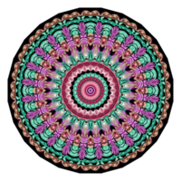 motif de mandala abstrait, fond de texture de mandala, motif de mandala peint numériquement png