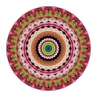 padrão de mandala abstrato, fundo de textura de mandala, padrão de mandala pintado digital png