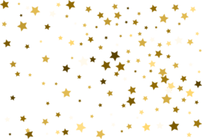 estrelas douradas caindo aleatoriamente. png