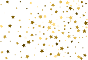 estrellas doradas que caen al azar. png