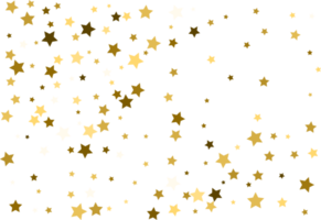 estrelas douradas caindo aleatoriamente. png