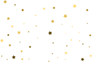 Random falling gold stars. png