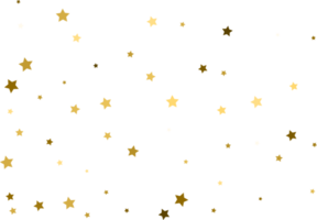 Random falling gold stars. png