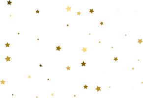 estrellas doradas que caen al azar. png