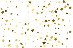 Random falling gold stars. png