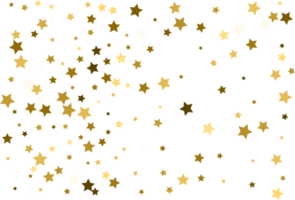 estrellas doradas que caen al azar. png