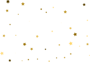 estrellas doradas que caen al azar. png