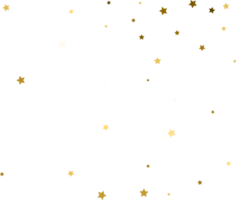 étoiles d'or tombantes aléatoires. png