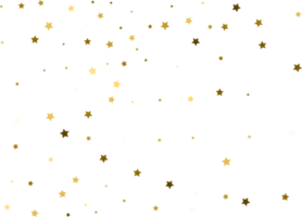 Random falling gold stars. png