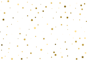 Random falling gold stars. png