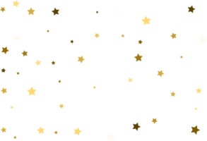 Random falling gold stars. png