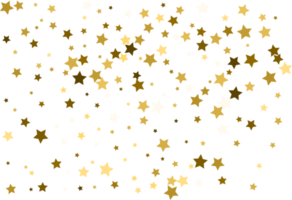 Random falling gold stars. png