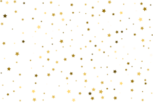 Random falling gold stars. png