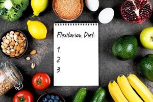 Flexitarian Diet Concept. photo