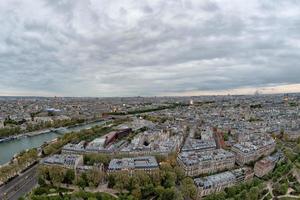 Paris night view from tour eiffel photo