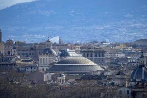 roma aerial view cityscape from vatican museum photo