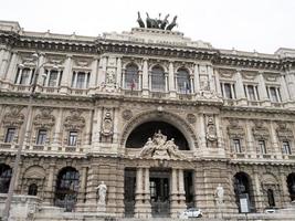 Rome Corte di Cassazione building palace of supreme justice photo