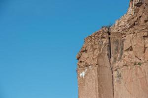 Human shape baja california beach rock photo