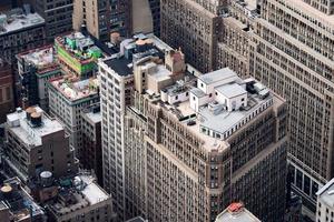 new york Manhattan skyscrapers ceiling aerial view photo