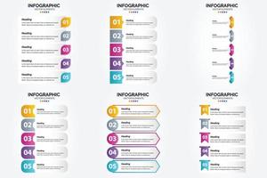 las ilustraciones vectoriales de este conjunto son ideales para crear infografías para publicidad. folletos volantes y revistas. vector