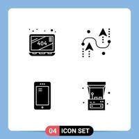 Creative Icons Modern Signs and Symbols of error smart phone coding development huawei Editable Vector Design Elements
