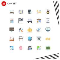 Stock Vector Icon Pack of 25 Line Signs and Symbols for marketing gallery purchase sofa lump Editable Vector Design Elements