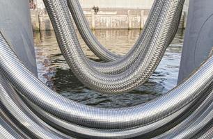 metallic flexible pipe photo