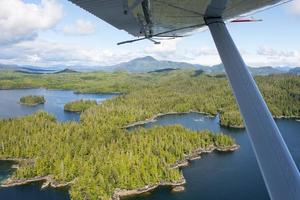 Alaska Prince of Wales island aerial view from floatplane photo