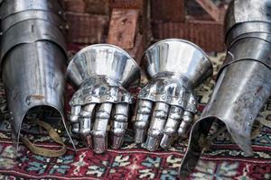 Ancient medieval armor photo