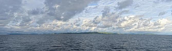 Raja Ampat Papua huge panorama landscape photo