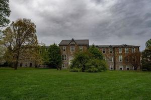 Swarthmore college university old buildings photo