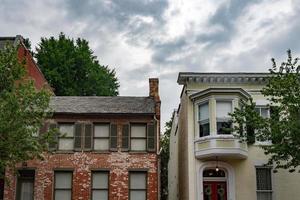 frederick maryland histórico casas antiguas vista foto