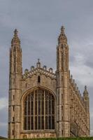 Kings College Cambridge Great Britain at sunset photo