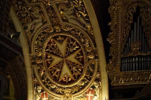 la valetta, malta st. interior de la iglesia de san juan, 2022 foto