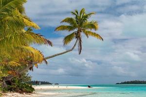 Aitutaki Polynesia Cook Island tropical paradise view photo