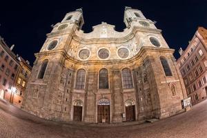 Innsbruck saint jacob dome night view photo