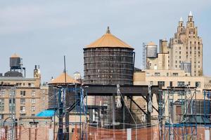 tanque de la torre de agua de nueva york foto