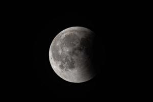 eclipse de luna roja foto