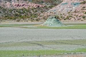 Baja California desert and cortez sea landscape view photo