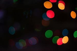 christmas lights soft background texture photo