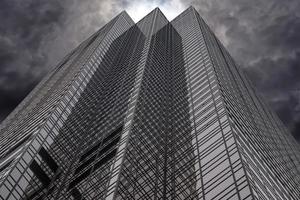 New York, Manhattan skyscrapers building detail, 2022 photo