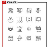 16 Thematic Vector Outlines and Editable Symbols of new usb key connector password Editable Vector Design Elements