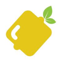 diseño de logotipo de icono de limón vector