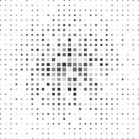 Abstract black and white halftone vector background