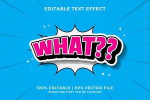 Editable text effect - Let's Go Cartoon template style premium vector