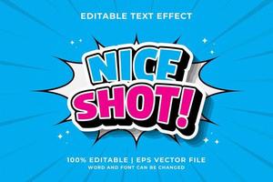 Editable text effect - Let's Go Cartoon template style premium vector