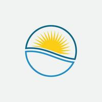 Sun Vector illustration Icon